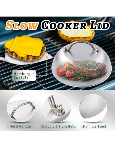 Kit de Accesorios para Plancha Blackstone - 27 Piezas de Acero Inoxidable