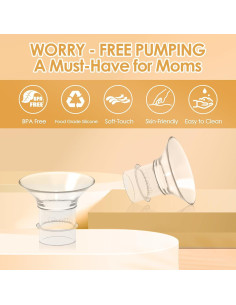 Kit 8PCS Insertos de Brida 17mm + Regla de Pezón - SHEN ZHEN 2