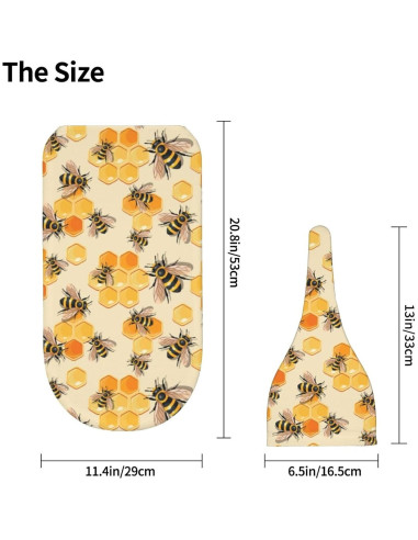 Manta de Envolver para Bebés Jarverce Miel de Abeja 53x29 cm