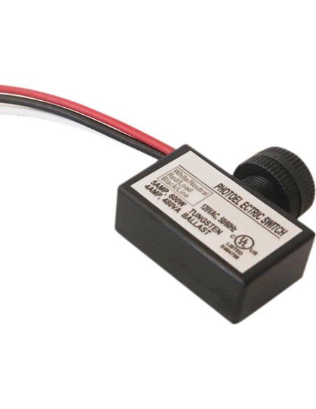 Interruptor Fotoeléctrico LoveDeal 120V Automático para Exterior