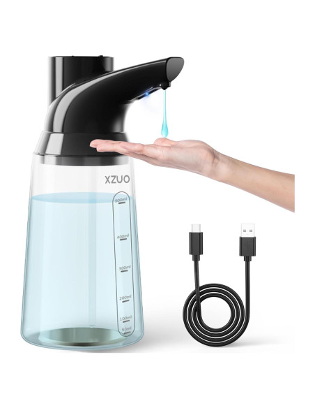 Dispensador de Jabón Automático XZUO 700ml Acero Inoxidable