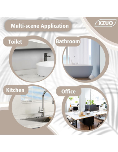 Dispensador de Jabón Automático XZUO 700ml Acero Inoxidable