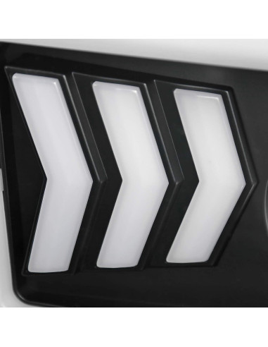 Faros Proyector Negro Spec-D Tuning con LED para Toyota Tundra 2014-2021