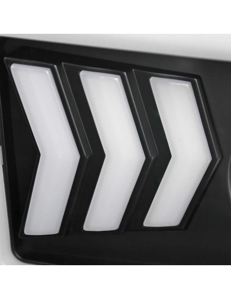 Faros Proyector Negro Spec-D Tuning con LED para Toyota Tundra 2014-2021