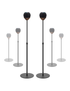 Soporte Ajustable para HomePod Mini HEWYIOS - 2 Paquete Negro