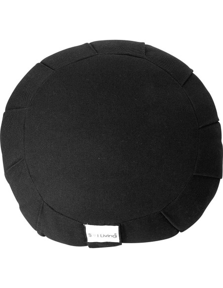 Cojín Zafu Sol Living Negro 100% Algodón para Meditación