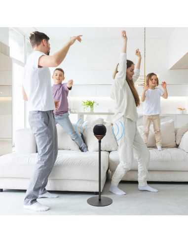 Soporte Ajustable para HomePod Mini HEWYIOS - 2 Paquete Negro