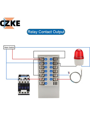 Controlador PID Digital THF-2000 SKXMOD 85-265V 50Hz