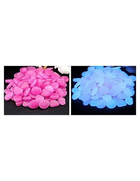 Piedras Brillantes Homgic 550 Pcs 2.03-3.05cm Rosa y Púrpura