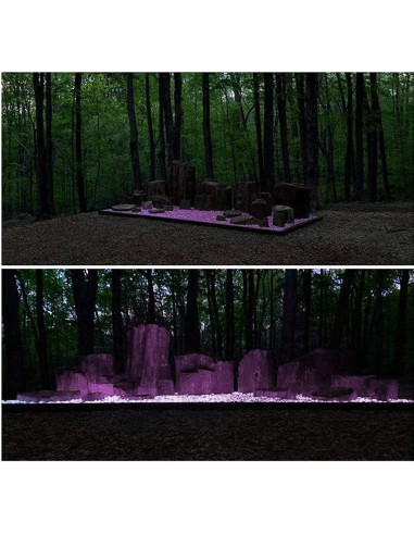 Piedras Brillantes Homgic 550 Pcs 2.03-3.05cm Rosa y Púrpura