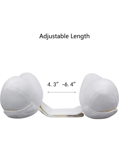 Almohada de Viaje Rosa para Bebés TRYUTRY - Soporte Cabeza y Cuello