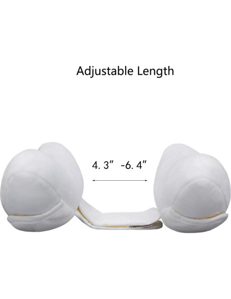 Almohada de Viaje Rosa para Bebés TRYUTRY - Soporte Cabeza y Cuello