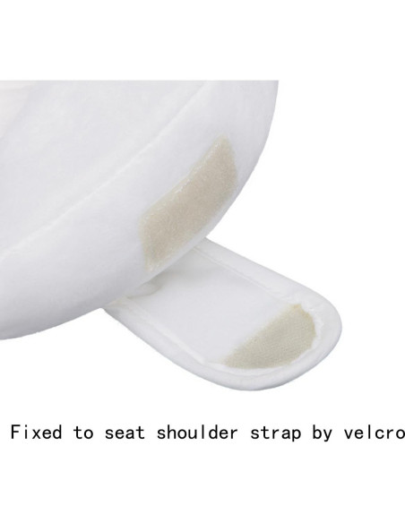 Almohada de Viaje Rosa para Bebés TRYUTRY - Soporte Cabeza y Cuello