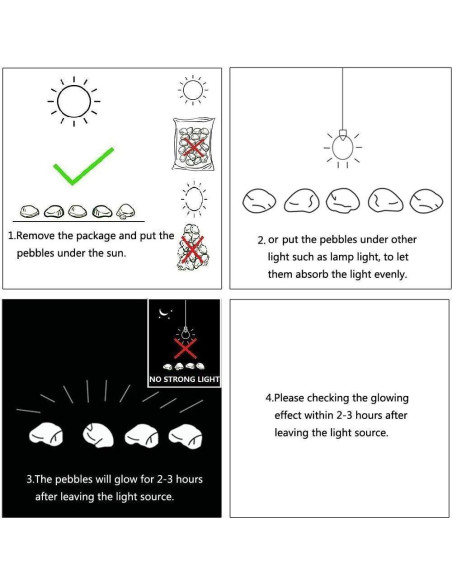 Piedras Brillantes Homgic 550 Pcs 2.03-3.05cm Rosa y Púrpura