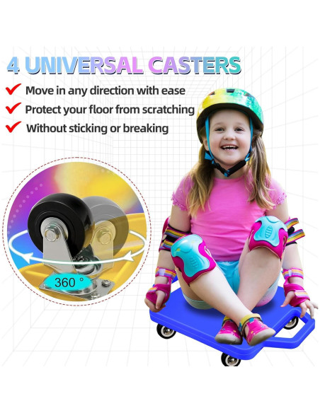 4 Tablas de Scooter Deportivo SUNYIWJIE para Niños - Colores Variados