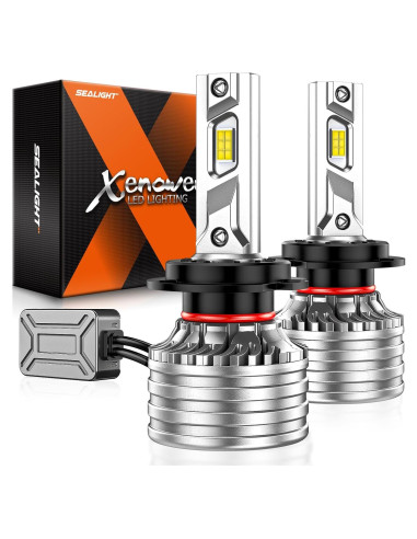 Bombillas de Niebla H7 SEALIGHT X4I 55000LM 6500K Blanco Frío