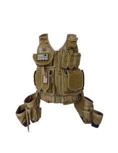 Chaleco Táctico SOTG Charlie Cordura 2.68 kg 26-48 Coyote Tan