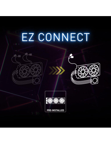 Enfriador Líquido AIO MSI MAG CoreLiquid I240 240mm ARGB