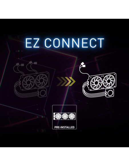 Enfriador Líquido AIO MSI MAG CoreLiquid I240 240mm ARGB
