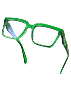 Gafas bloqueadoras luz azul R.F.YFQH TR90 unisex verde albahaca