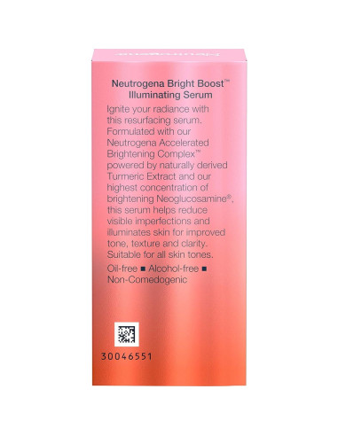 Suero Iluminador Neutrogena Bright Boost 8.8 ml - Neoglucosamina