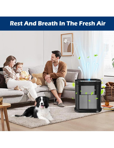 Filtros HEPA Goodsby HPA300 3x R + 4x Pre Carbono para Honeywell