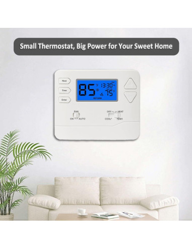 Termostato Miuputake STN621 Digital 24V para Bomba de Calor