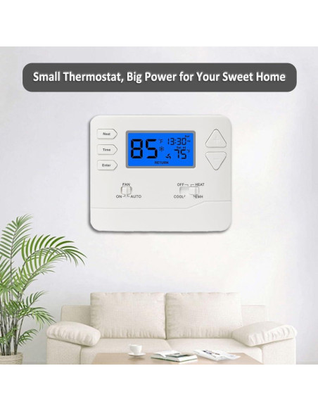 Termostato Miuputake STN621 Digital 24V para Bomba de Calor