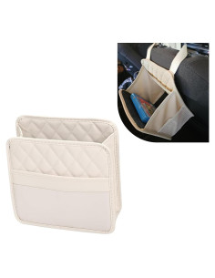 Organizador de Asiento de Coche Ferianl Beige Impermeable