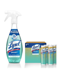 Kit Limpiador Multiusos Lysol Smart 5 Piezas Cascada Fresca