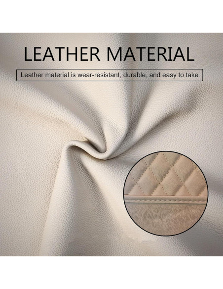 Organizador de Asiento de Coche Ferianl Beige Impermeable