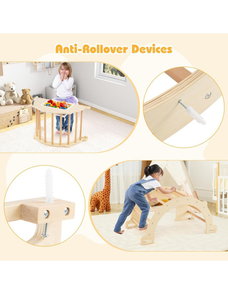 Mesa Sensorial de Arco Costzon 8 en 1 para Niños 3+ Años