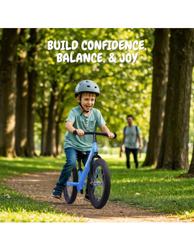 Bicicleta de Equilibrio Bicystar 16" Ajustable para Niños