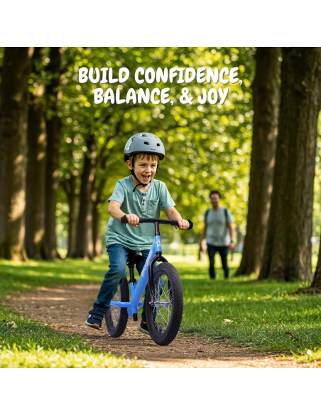 Bicicleta de Equilibrio Bicystar 16" Ajustable para Niños