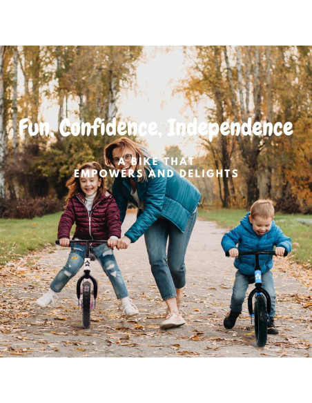 Bicicleta de Equilibrio Bicystar 16" Ajustable para Niños