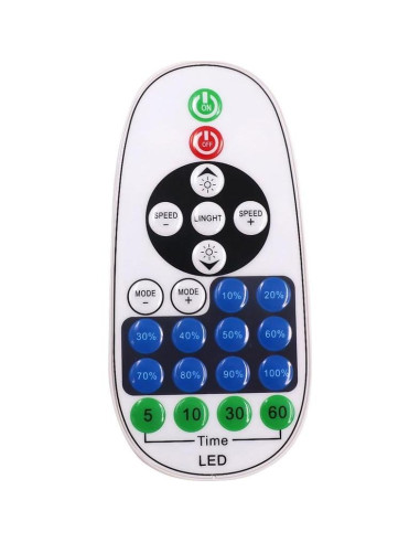 Regulador LED Control Remoto XUNATA 1500W 23 Teclas 6mm