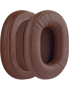 Almohadillas de Reemplazo Geekria para Auriculares Sony MDR-7506, V6, CD900ST - Espuma Viscoelástica Marrón 2