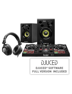Kit de Aprendizaje DJ Hercules Controlador Inpulse 200 60W