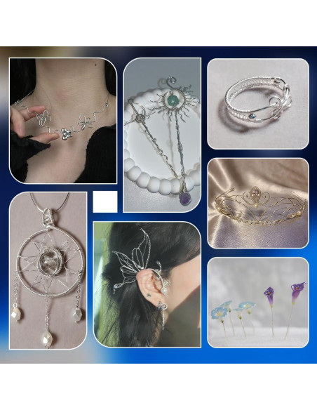 Alambre de Hierro 0.5mm PH PandaHall 7m para Joyería DIY Alambre de Hierro 0.5mm PH PandaHall 7m para Joyería DIY