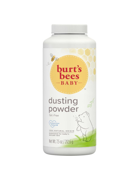 Polvo para Bebés Burt's Bees 212g Libre de Talco Hipoalergénico
