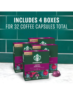 Cápsulas de Café Starbucks Verona para Nespresso Vertuo - 32 Unidades 2