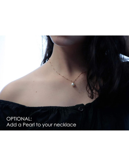 Collar Personalizado Be Wished 14K Oro o Plata 925 Ajustable