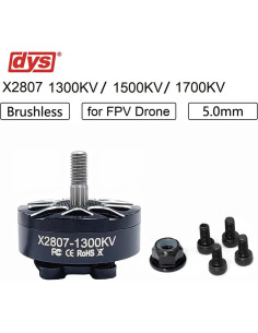 Motores Sin Escobillas DYS X2807 1300/1500/1700KV 4PCS para Drones 2