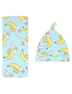 Conjunto de Envueltas y Sombrero Little Sleepies - Viscosa de Bambú