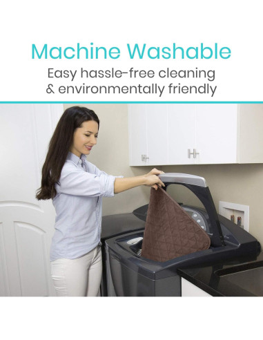 Almohadilla Impermeable Sures 56x53 cm - Protector Lavable para Sillas