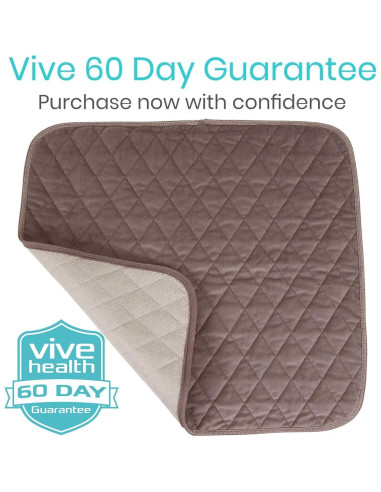 Almohadilla Impermeable Sures 56x53 cm - Protector Lavable para Sillas