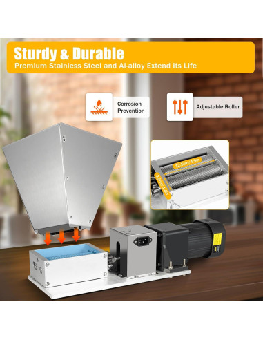 Molino de Granos Eléctrico GOSHET 4L 60W para Alimentos