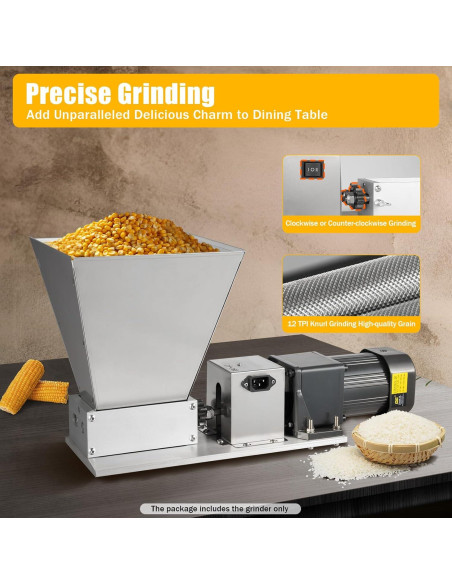 Molino de Granos Eléctrico GOSHET 4L 60W para Alimentos