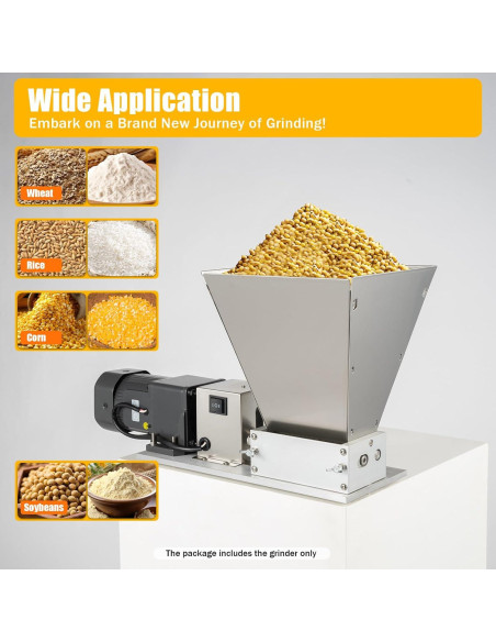 Molino de Granos Eléctrico GOSHET 4L 60W para Alimentos