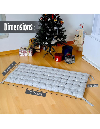 Cojín de Arco de Escalada Kidodido Dino 145x70 cm